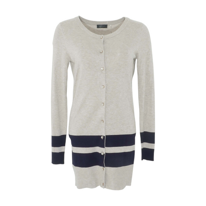 Gray Cardigan Sweater