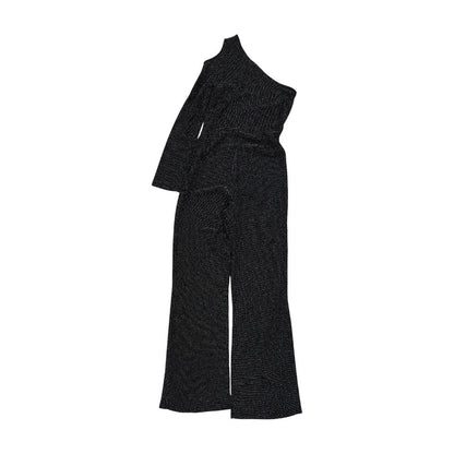 Black Chevron Jumpsuit