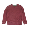 Maroon Solid Sweatshirt Pullover
