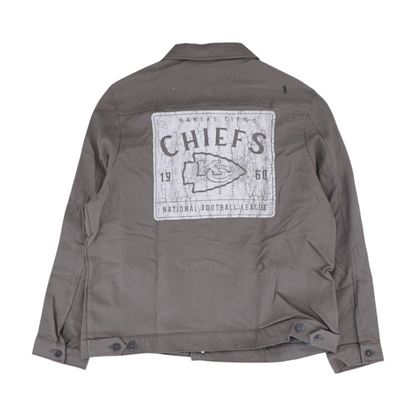 Tan Kansas City Chiefs Solid Jacket