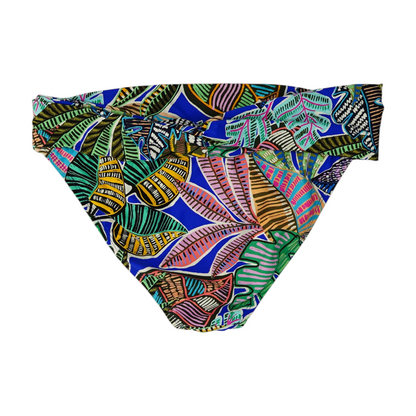 Blue Tropical Swim Bottom