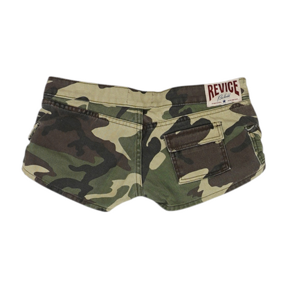 Green Camo Chino Shorts