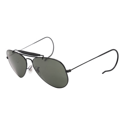 Black Outdoorsman I Aviator Sunglasses