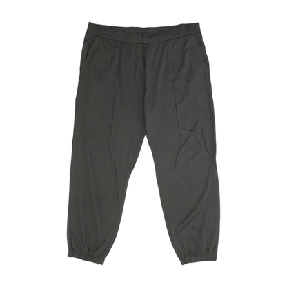 Gray Solid Pajama Bottom