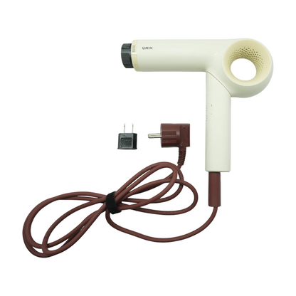 White Fold Travel Hair Dryer