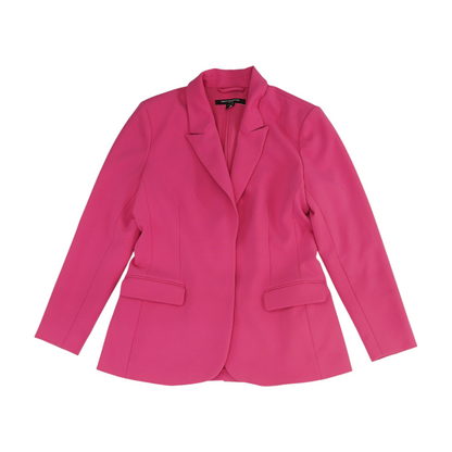 Pink Solid Blazer