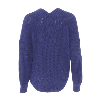 Navy Cardigan Sweater