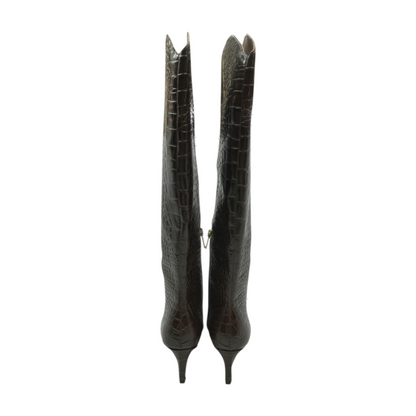 Marc Fisher Brown Knee-High Boots – Image 2
