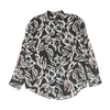 Calvin Klein Black Graphic Button Down – Image 1