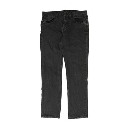 Black Straight Jeans