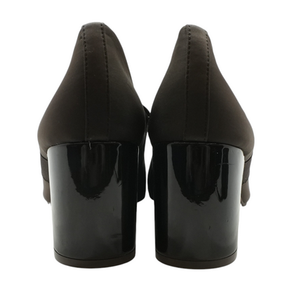 Brown Block Heels