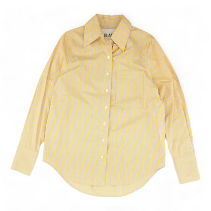 Yellow Striped Button Down