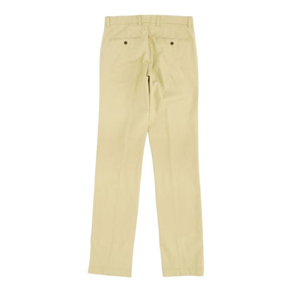 Khaki Solid Chino Pants