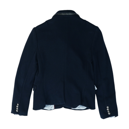 Navy Solid Blazer