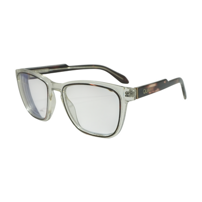 Clear Wire Square Prescription Eyewear