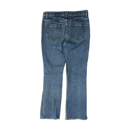 Blue Bootcut Jeans