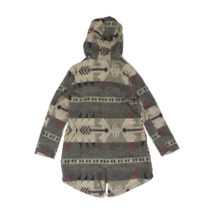 Gray Print Coat