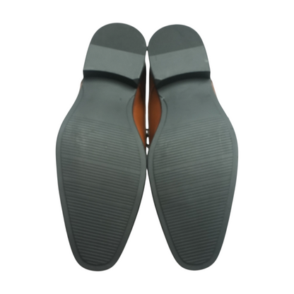 Brown Lace-Up Dress Shoes