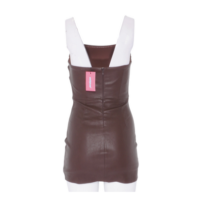 Brown Mini Dress