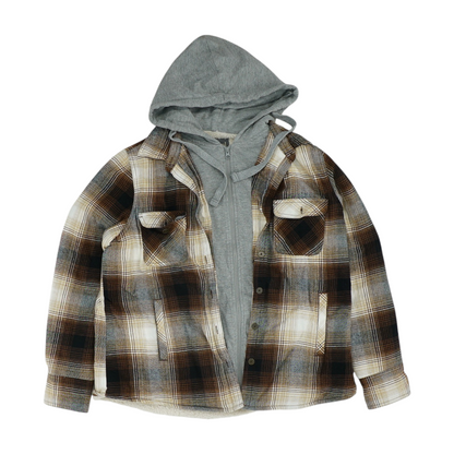 Brown Plaid Jacket