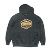 Black Solid Hoodie Pullover