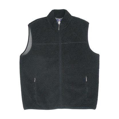 Black Solid Vest