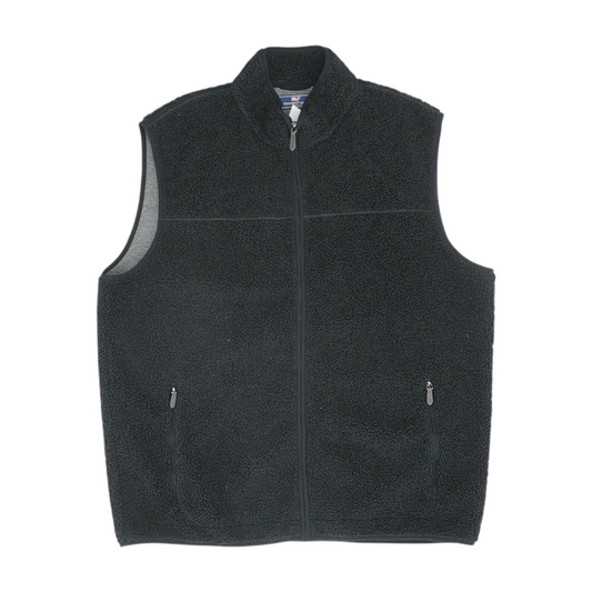 Black Solid Vest