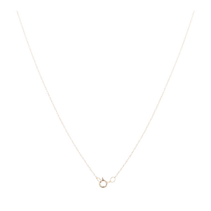 14K Yellow Gold Diamond Pendant Necklace