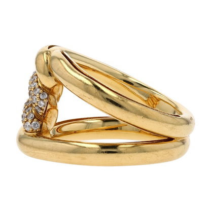 1/5 ctw 18K Yellow Gold Diamond Fashion Ring