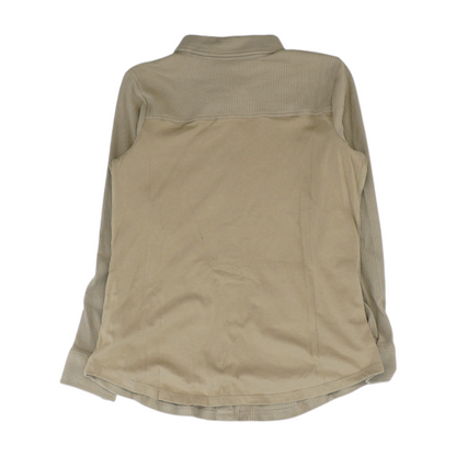 Tan Petite Button Down