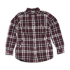 Burgundy Plaid Jacket