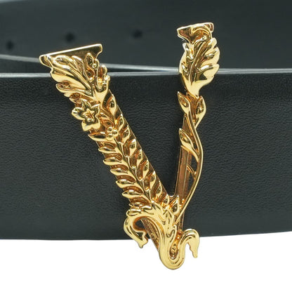 Black Leather Belt