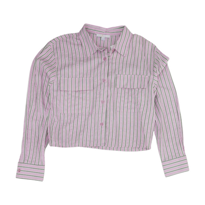 Pink Striped Button Down