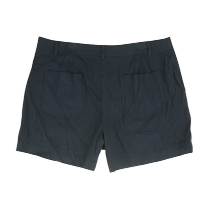 Navy Plus Solid Chino Shorts