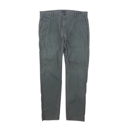 Gray Tapered Pants