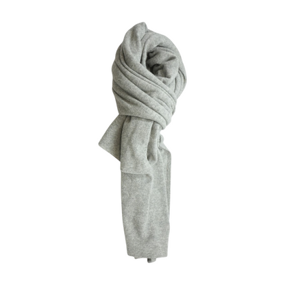 Gray 100% Cashmere Scarf
