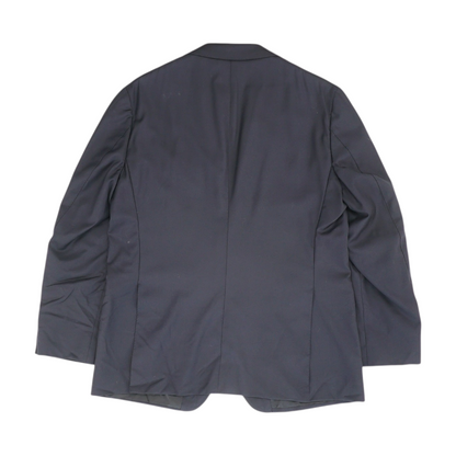 Navy Solid Suit Jacket