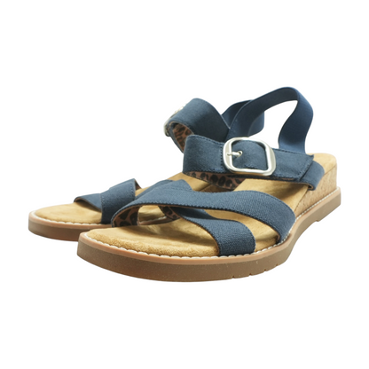 Navy Sandals