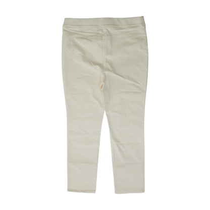 Ivory Petite Straight Pants