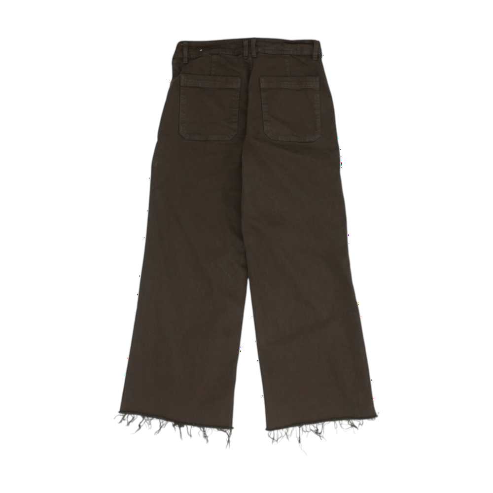 Brown Straight Jeans
