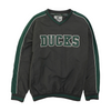 Colosseum Gray Oregon Ducks Solid Sweatshirt Pullover – Image 1