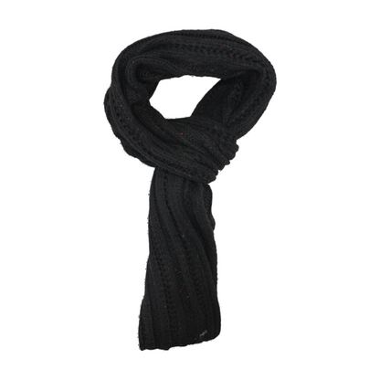Black 100% Polyester Scarf