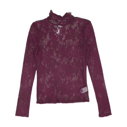 Burgundy Blouse