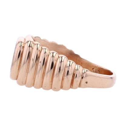 1/10 ctw 14K Rose Gold Diamond Fashion Ring