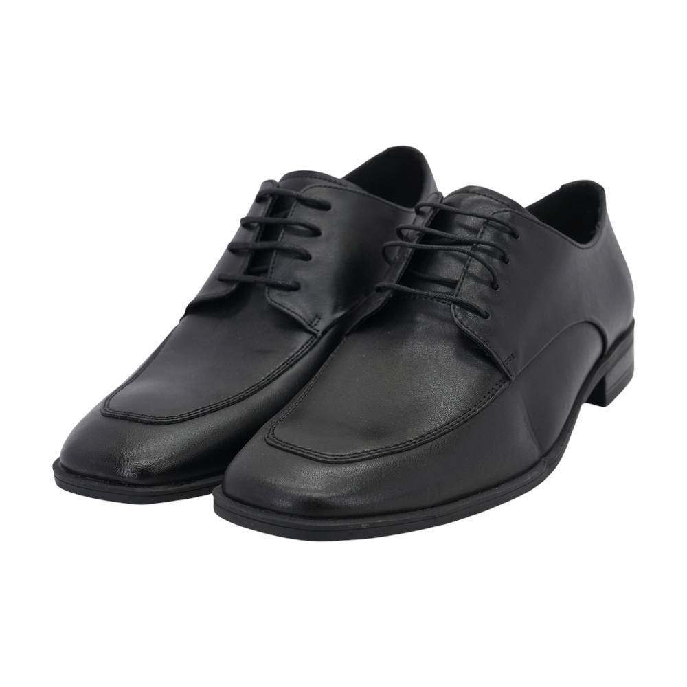 Black Lace-Up Dress Shoes