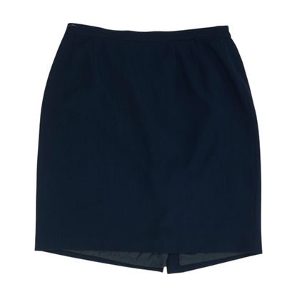 Navy Petite Mini Skirt