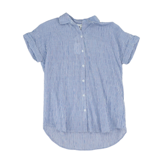 Blue Striped Blouse