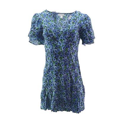 Black Floral Mini Dress