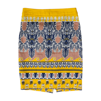 Multi Abstract Mini Skirt