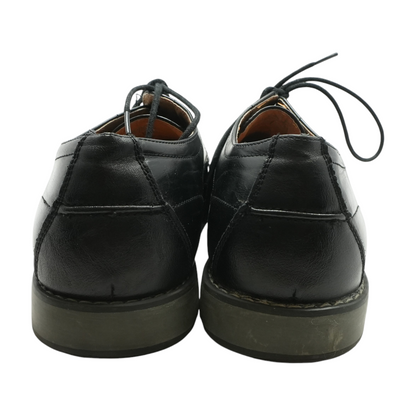 Black Lace-Up Dress Shoes